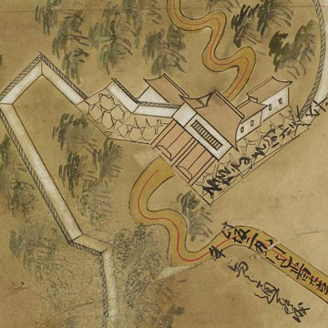 「正保の城絵図」に描かれた村上城・田口中門