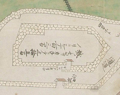 「元和～寛永の城絵図」に描かれた村上城・本丸